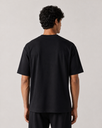 ALTIOR Core Tee in Black — back view