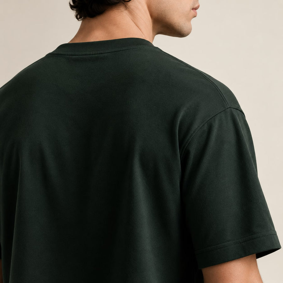Dropped shoulder seam